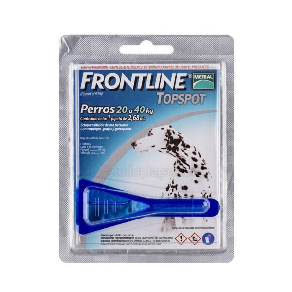 Frontline Topspot Perros 20 a 40 kg Enhanced